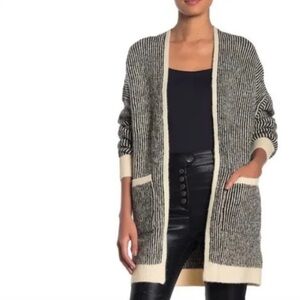 FRNCH Paris Open Long Cardigan Sweater M/L